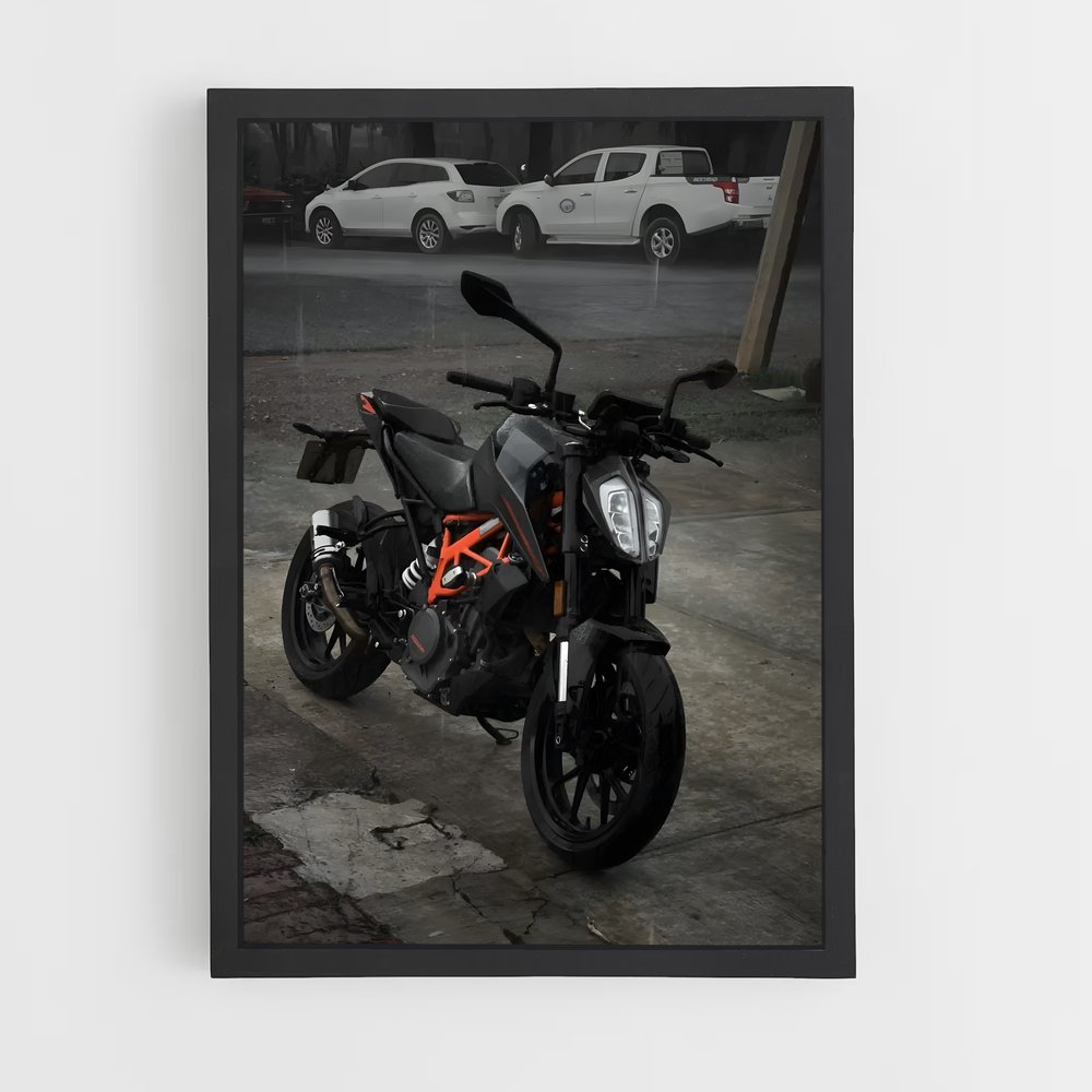 Poster Route des Motards – affiche KTM Moto (vue 2)